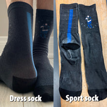 Load image into Gallery viewer, Blue Line Socks