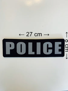 Police Identifier PVC Patch