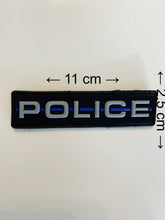 Load image into Gallery viewer, Police Thin Blue Line PVC Patch
