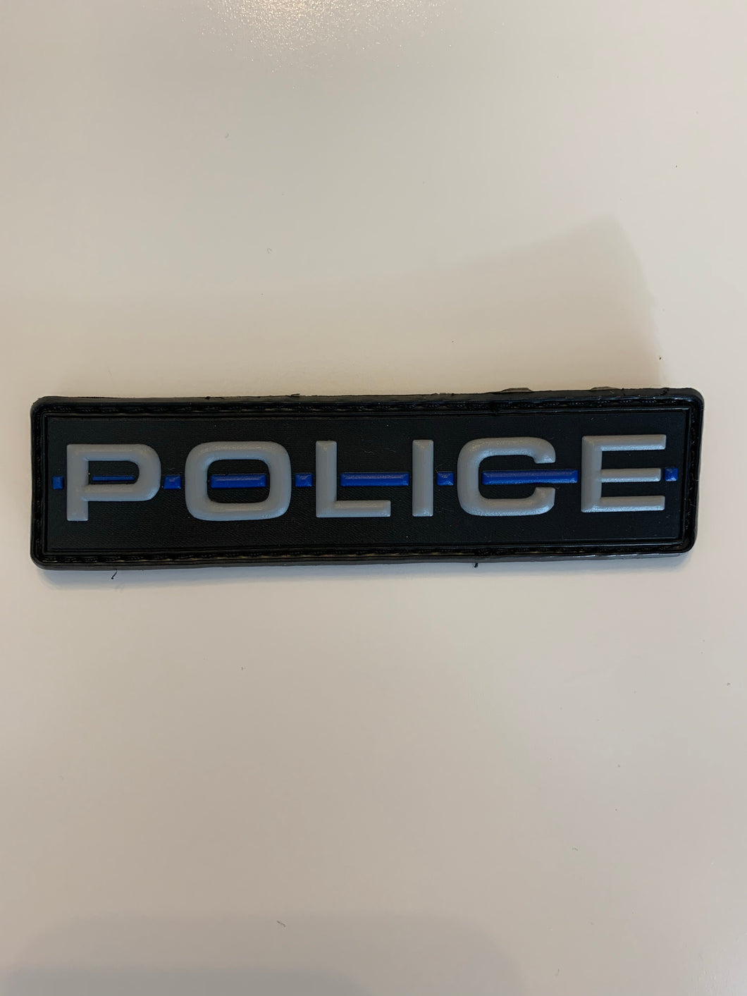 Police Thin Blue Line PVC Patch